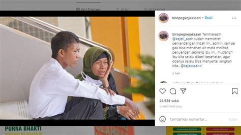 Populer Regional Viral Foto Ibu Temani Anak Tes Cpns Anak Di Lampung