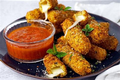 Homemade Mozzarella Sticks How To Make It Deep Fryer Method