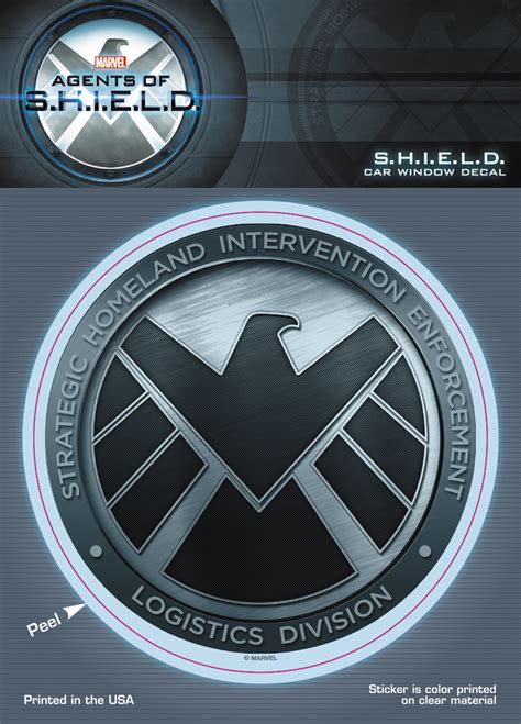 Do you like the marvel's agents of shield tv series? JUL168676 - MARVEL AGENTS OF SHIELD LOGO VINYL DECAL ...