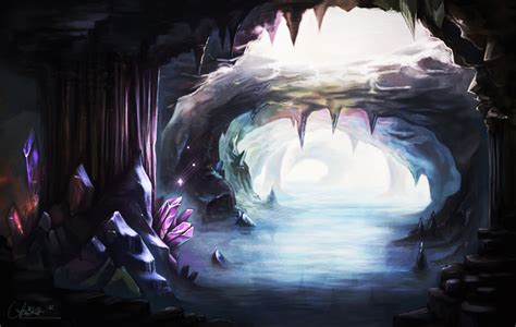Crystal Cave By Schuhoku On Deviantart