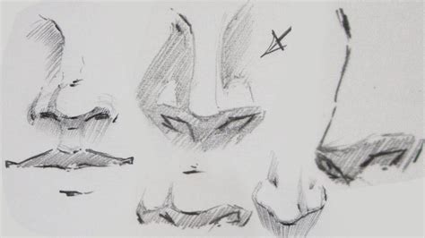 How To Draw Manga Drawing Noses Youtube Nose Drawing Anime Nose