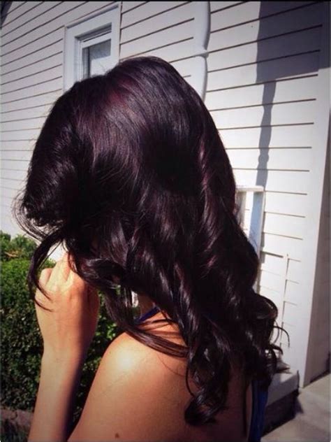 Women born with brown hair are in for a real treat. Hair tint, Plum hair, Hair color plum