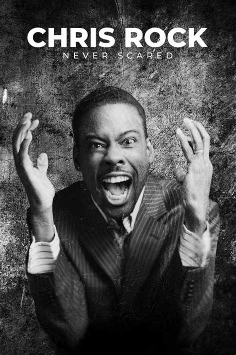 Chris Rock Never Scared 2004 Ishalioh The Poster Database Tpdb