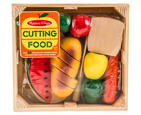 Melissa And Doug Wooden Cutting Food Set Great Daily Deals At Australia