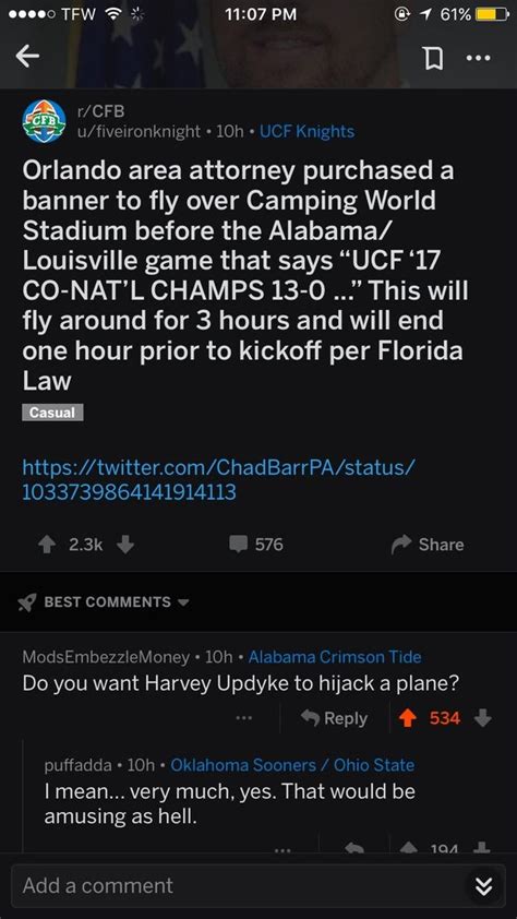 That Comment Actually Made Me Laugh My Ass Off Rrolltide