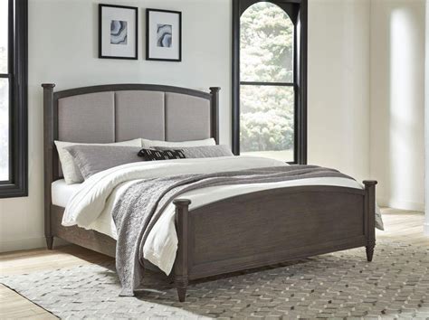 Soflex Furniture Stevie Cherry Brown Wood Queen Sleigh Bed Classic Traditional Buy Online On