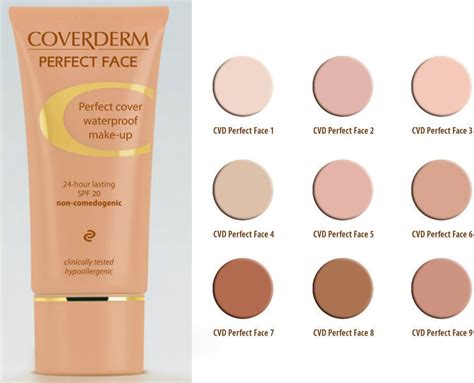 Coverderm Perfect Face Waterproof Spf20 04 30ml