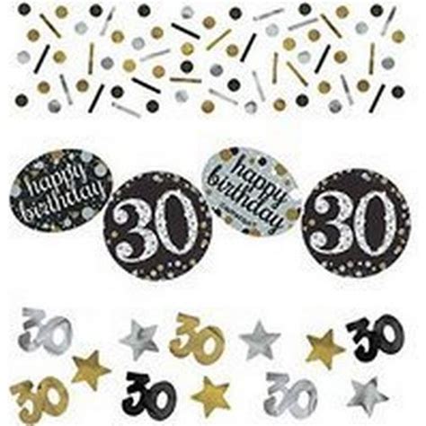 Amscan 30th Birthday Gold Sparkling Celebration Confetti Pris