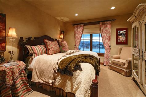 It traditionally features finely detailed scenes of the bucolic french countryside involving people and animals. Country French Cottage - Traditional - Bedroom - salt lake ...
