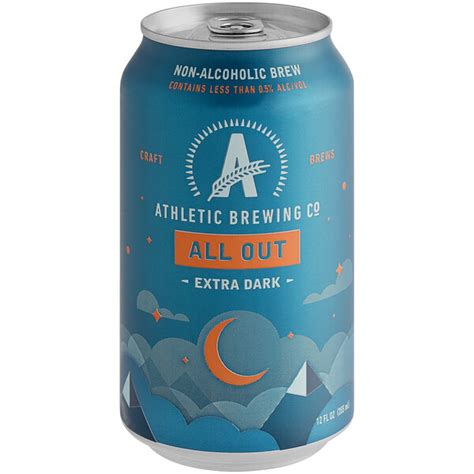 Athletic Brewing Co All Out Non Alcoholic Extra Dark Fl Oz Pack