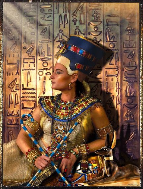 Egyptian Queen Nefertiti Drawing