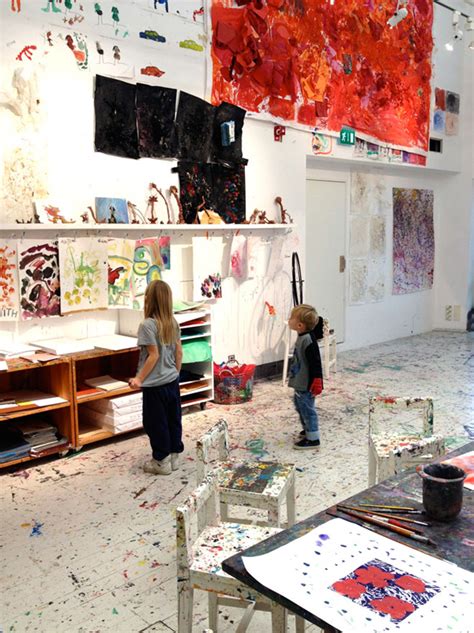 10 Inspiring Art Studios For Kids Meri Cherry