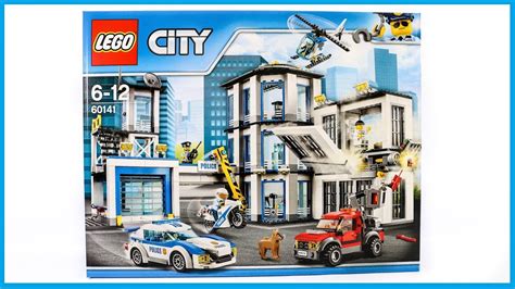 Lego 60141 City Police Station Speed Build Youtube