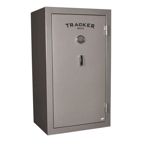 Tracker Safe 30 Gun Fire Resistant Electronic Lock Gun Safe Gray Ts30