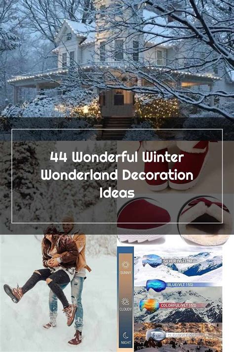 Winter Snow 44 Wonderful Winter Wonderland Decoration Ideas Winter