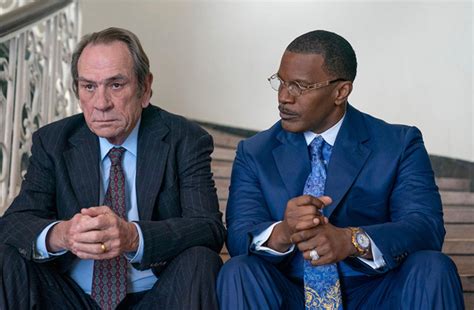 Tommy Lee Jones And Jamie Foxx In “the Burial” Hudson Valley Press