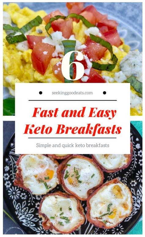Simple And Quick Keto And Low Carb Breakfasts That Can Be Prepped Ahead