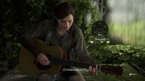 The Last Of Us Part Ii Ellie Playing Guitar Youtube