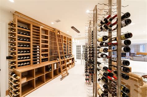 Photo 3 Of 5 In Glass Wine Room By Joseph And Curtis Custom Wine Cellars Dwell