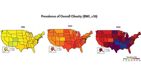 The Most And Least Obese States In America Ranked