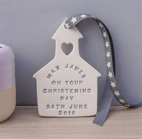 Bieten sie ihrem kind komfort & qualität. Personalised Ceramic Christening Gift By Kate Charlton ...