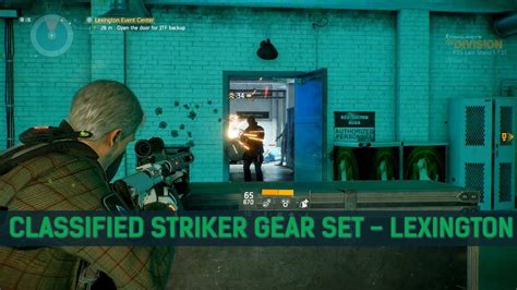 The Division Pts Week Classified Striker Set Lexington Youtube