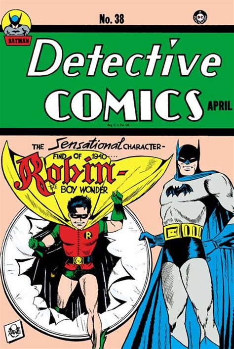 Detective Comics 38 El Primer Vuelo De Robin