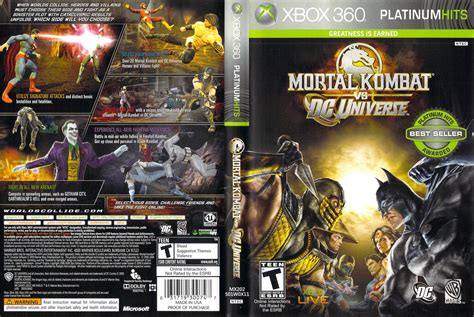 Mortal Kombat Vs Dc Universe Platinum Hits Prices Xbox 360 Compare