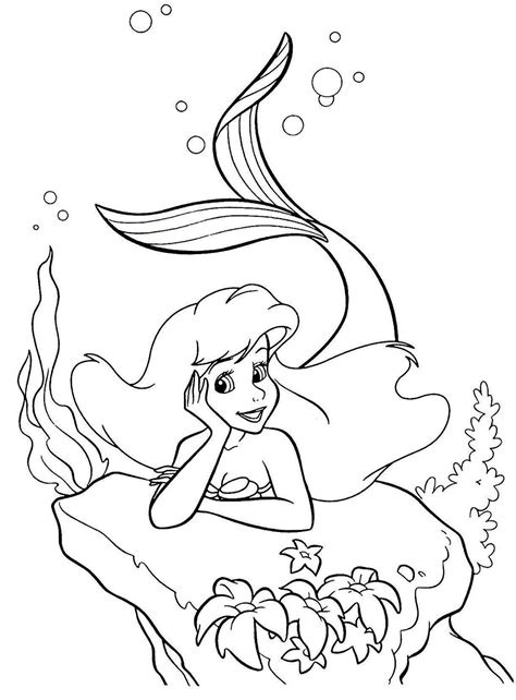 Ariel Para Colorear Pintar E Imprimir