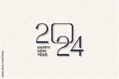 2024 Logo Design 2024 Minimalist Logo Celebration New Year 2024