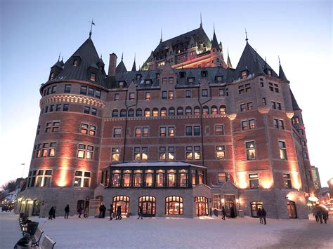 Where To Stay In Quebec City Canada The Chateau Frontenac — Adrift