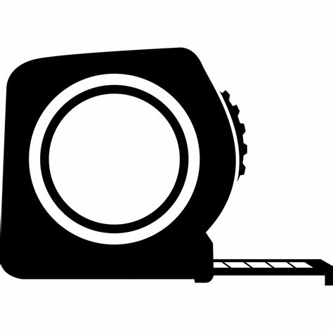 Measure Measuring Metre Tape Icon Download On Iconfinder