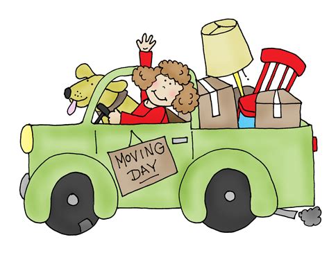 Free Dearie Dolls Digi Stamps Moving Day