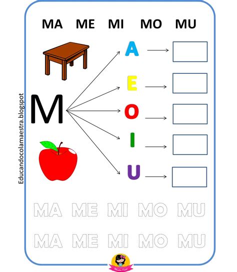 Educando Con La Maestra Silabas