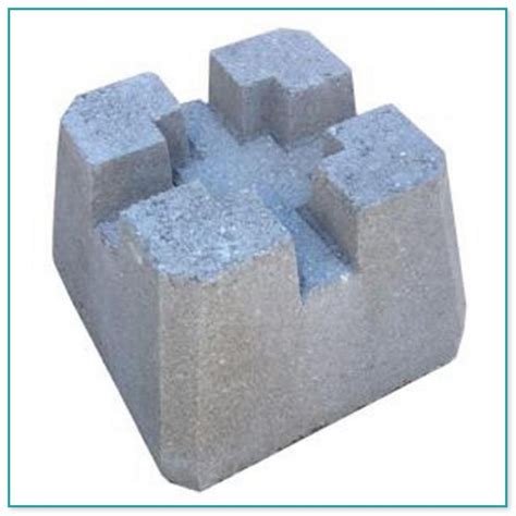 4×4 Concrete Deck Blocks Home Improvement