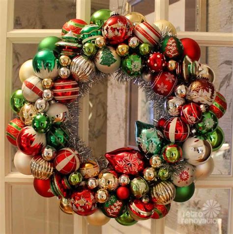 Ornament Wreaths Made From New Christmas Ornaments I Shop Target Big