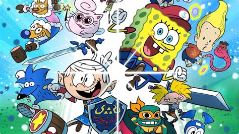 Las Caricaturas De Nickelodeon Se Unen A Super Smash Bros Ultimate