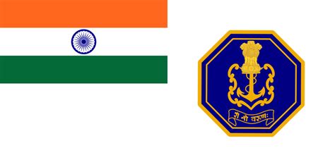 naval ensign of india flag color codes
