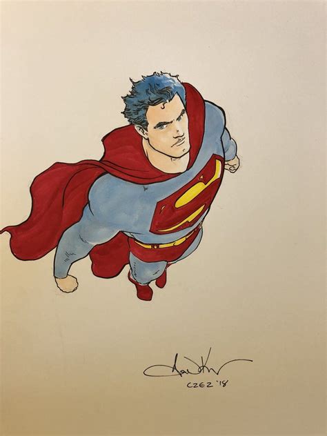 Superman By Aaron Kuder Drawing Superheroes Comics Artwork Dc