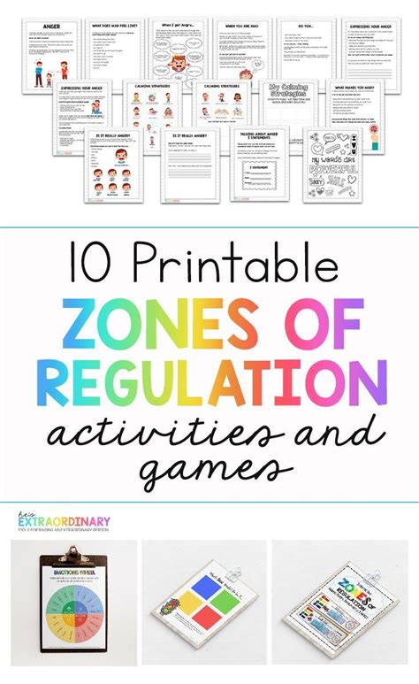 Learn about zones of regulation with free interactive flashcards. Zones of Regulation Activities and Printables - Self Regulation Strategies in 2020 | Emotional ...