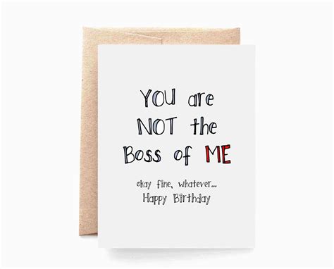 Funny Birthday Card Messages For Boss BirthdayBuzz