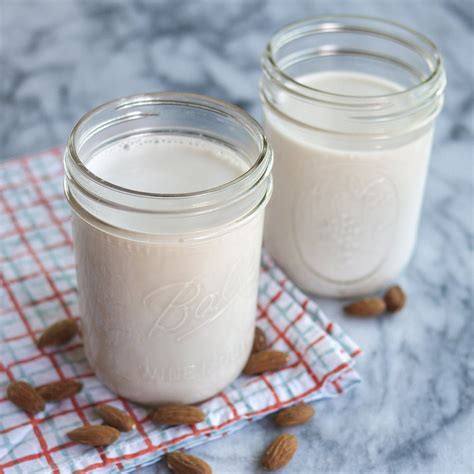 how to make almond milk at home recipe homemade almond milk make almond milk food