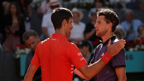 Dominic thiem vs roger federer indian wells 2019 final full match tennistv english. Madrid Open: Novak Djokovic beats Dominic Thiem to reach ...