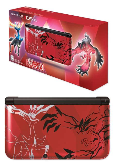 Nintendo 3ds Xl Pokemon X And Y In Red