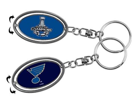 St Louis Blues 2019 Stanley Cup Champions Metal 2 Sided Spinner