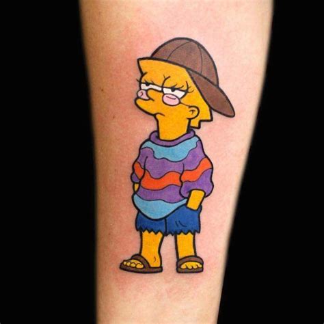 45 Of The Best Simpsons Tattoos Tattoo Insider Simpsons Tattoo