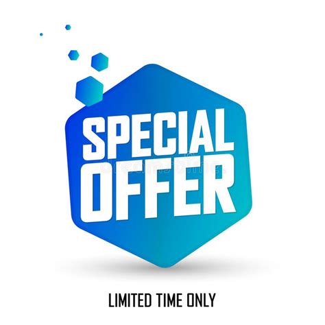 Special Offer Sale Banner Design Template Discount Tag Vector