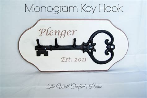 The Well Crafted Home Made By Me Mondays 14 Key Hook