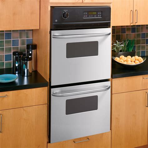 Whirlpool Electric Double Wall Oven 24 In Rbd245prs Sears