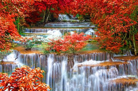 3206176 5600x3720 Autumn Kanchanaburi Nature Province Seasons